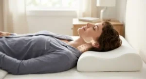 pillow types, materials, and features to help TMJ sufferers