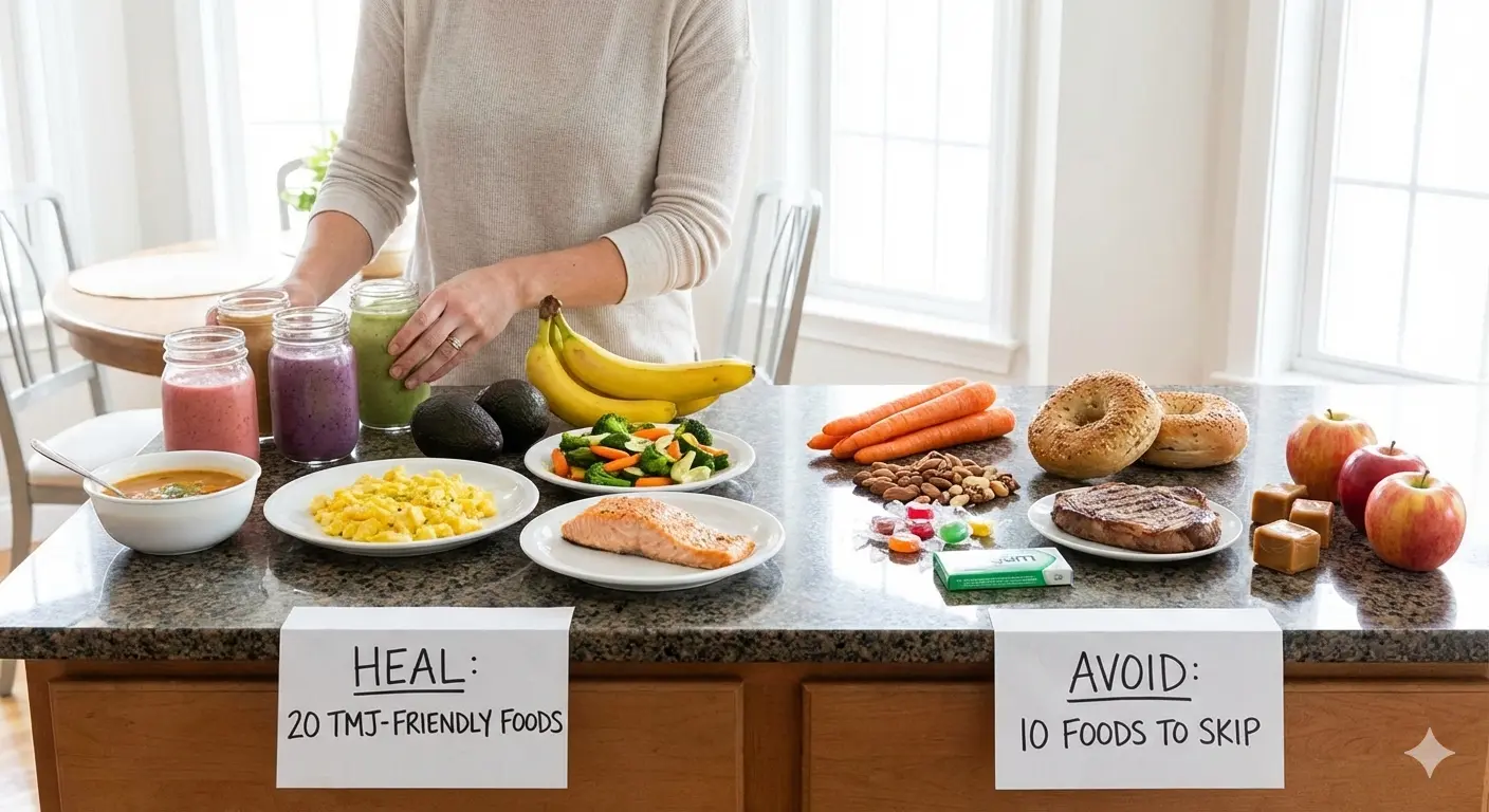 TMJ-Friendly Diet: 20 Foods That Heal and 10 to Avoid for Jaw Pain Relief