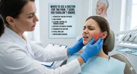 When to See a Doctor for TMJ Pain: 7 Signs You Shouldn't Ignore