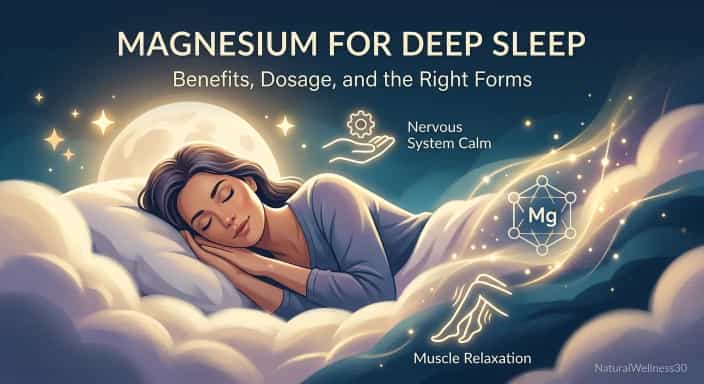 Magnesium for Sleep and Relaxation: The Ultimate Guide to the Mineral That Calms Your Nervous System
